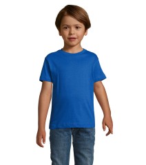 Camiseta infantil de colores publicitaria corte fit